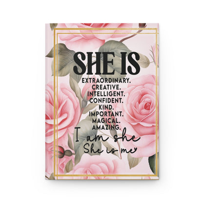 Cee L Hardcover Journal Floral Positive Affirmations Mothers Day Gifts for Her