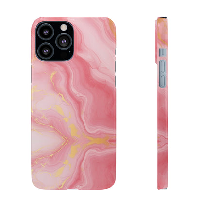 Cee L Colourful Marble Mobile Phone Case Pink