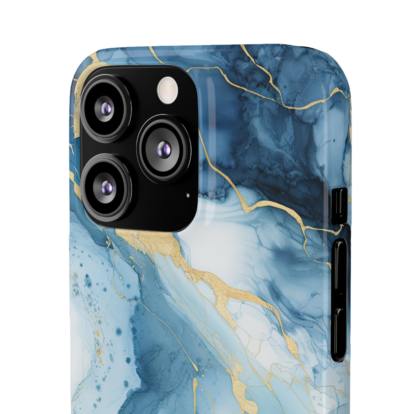 Cee L Colourful Marble Mobile Phone Case Blue