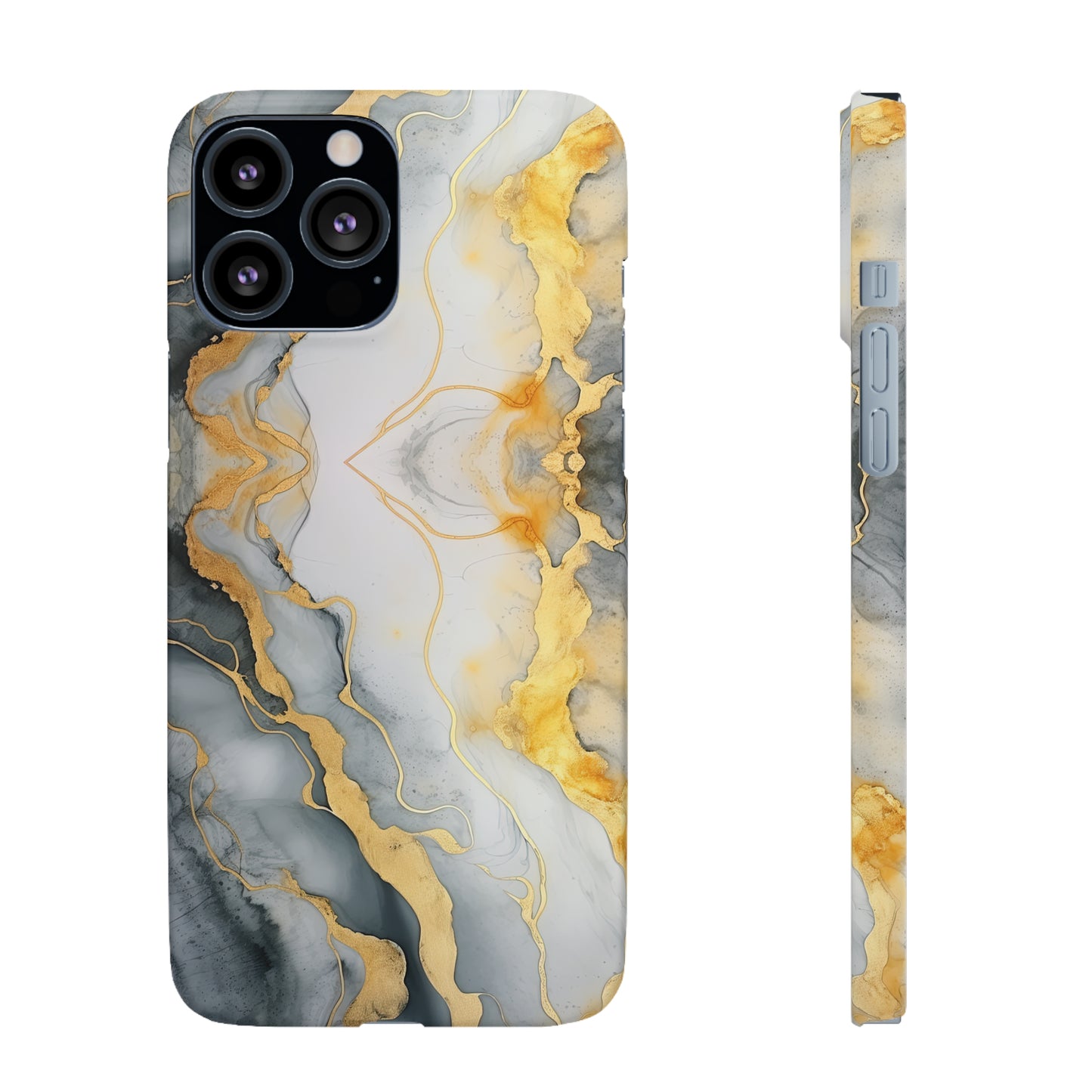 Cee L Colourful Marble Mobile Phone Case Grey