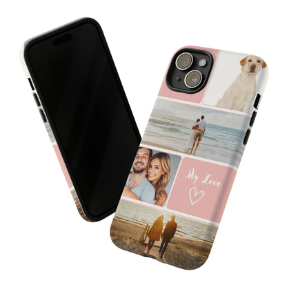 iPhone Personalised Image Case - Pink