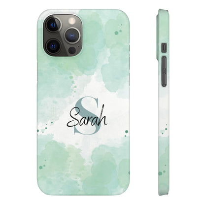 Cee L Personalised Phone Case Monogram Name Mobile Phone Cover Pastel