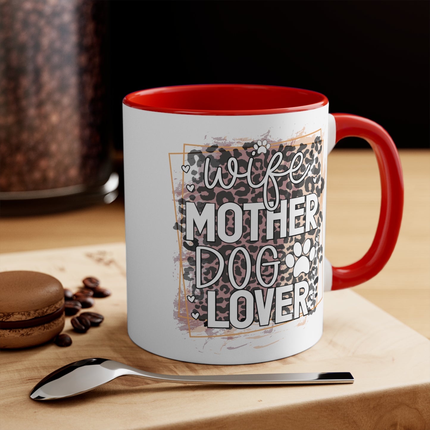 Cee L Dog Love Wife Print Mug Colour Choice Mothers Day Gifts for Her