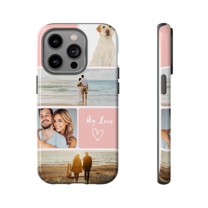 iPhone Personalised Image Case - Pink