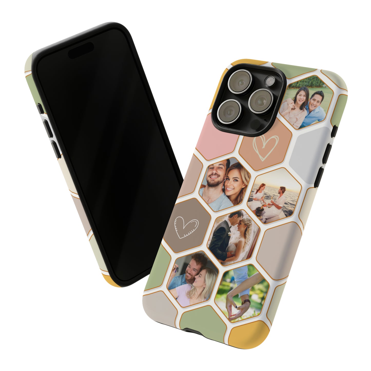 Mobile Phone  Personalised Hex Case