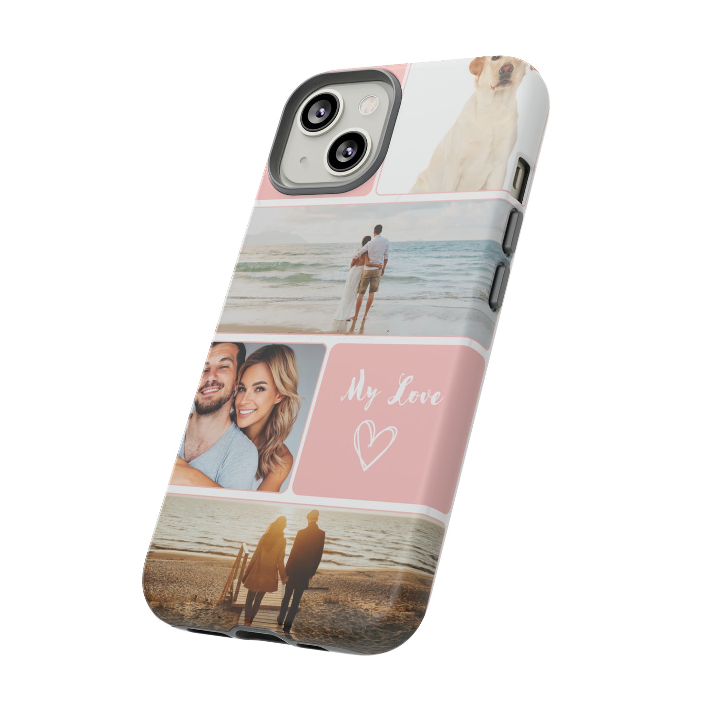 iPhone Personalised Image Case - Pink