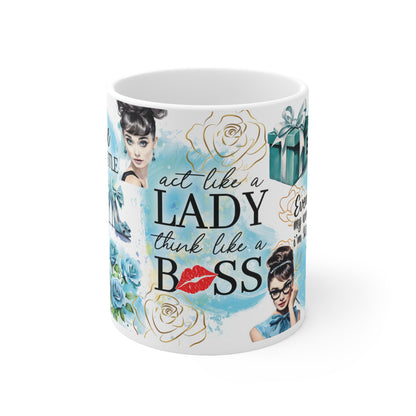 Cee L Positive Boss Lady Mug Gifts for Her Mothers Day 11oz