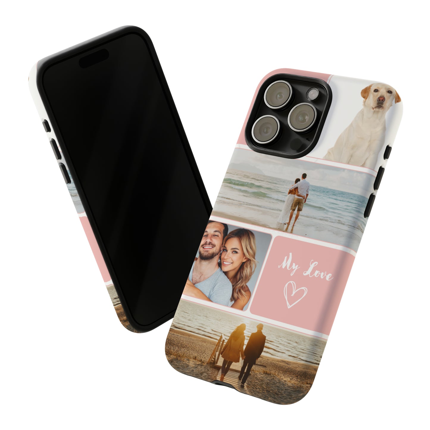 iPhone Personalised Image Case - Pink