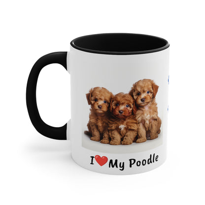 Poodle Puppy Pet Mug Name Custom Dog Mug Dog Coffee Cup Personalized Pet Mugs Dog Mom Mug Dad Mug New Dog Mug Mothers Day