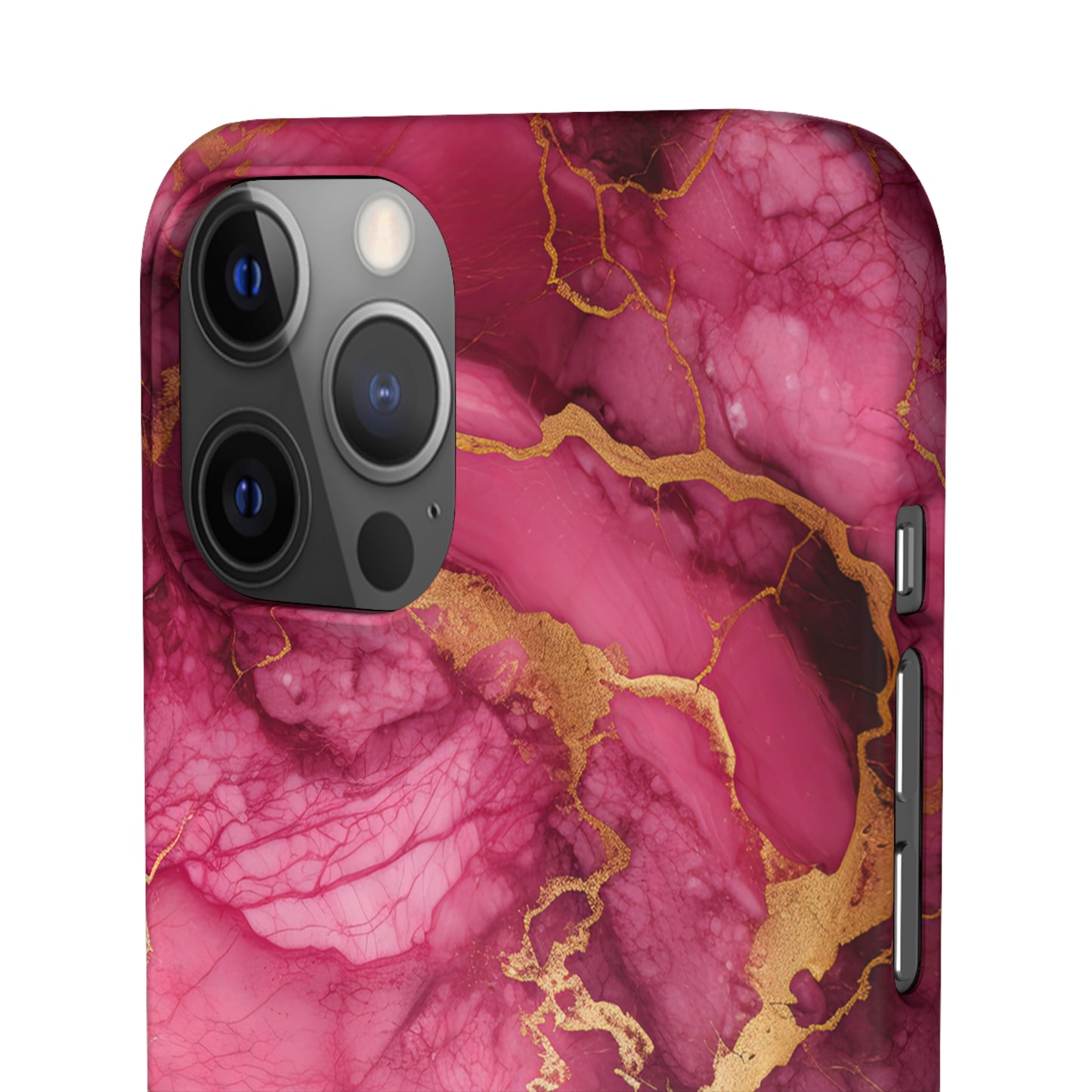 Cee L Colourful Marble Mobile Phone Case Pink