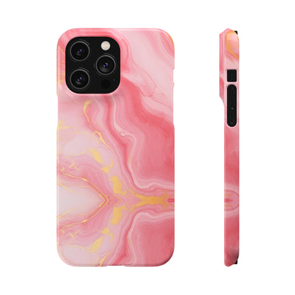 Cee L Colourful Marble Mobile Phone Case Pink