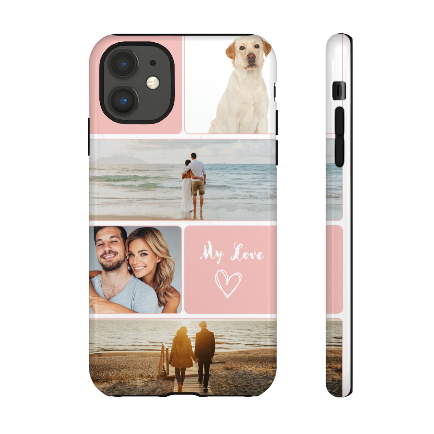 iPhone Personalised Image Case - Pink