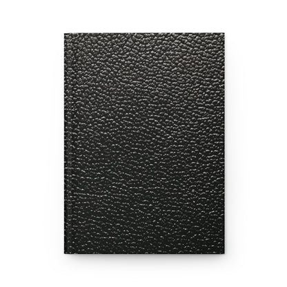 Hardcover Journal Faux Leather Black