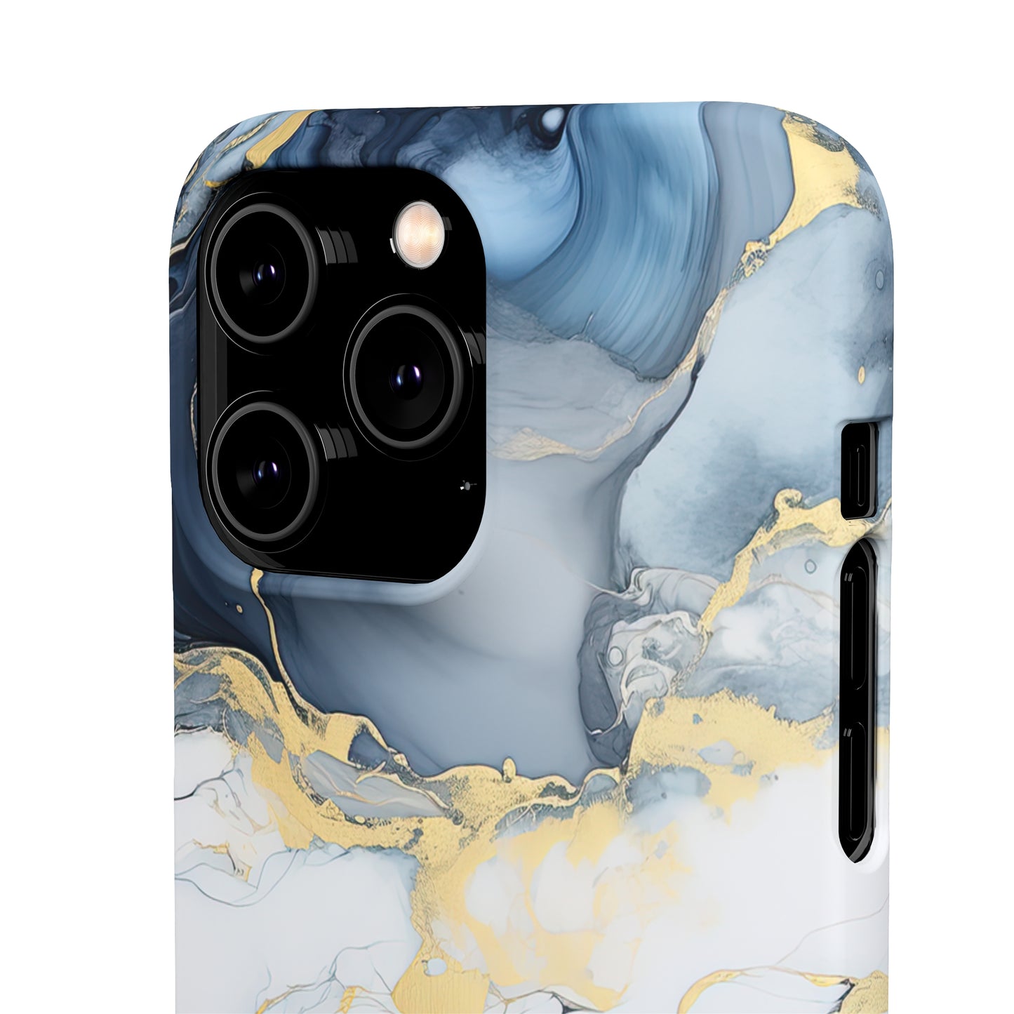 Cee L Colourful Marble Mobile Phone Case Blue