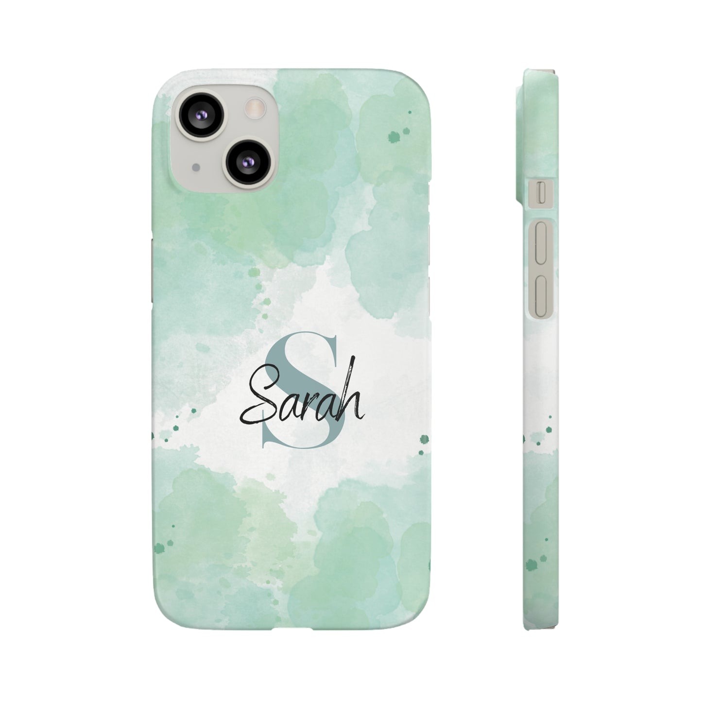 Cee L Personalised Phone Case Monogram Name Mobile Phone Cover Pastel