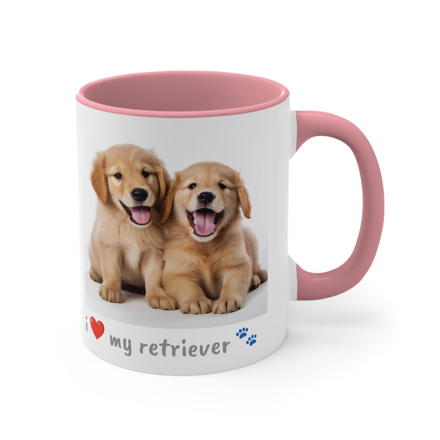 Golden Retriever Puppy Pet Mug Name Custom Dog Mug Dog Coffee Cup