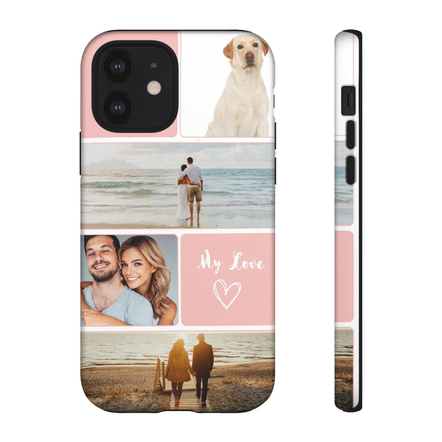 iPhone Personalised Image Case - Pink