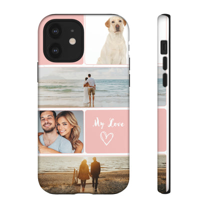 iPhone Personalised Image Case - Pink