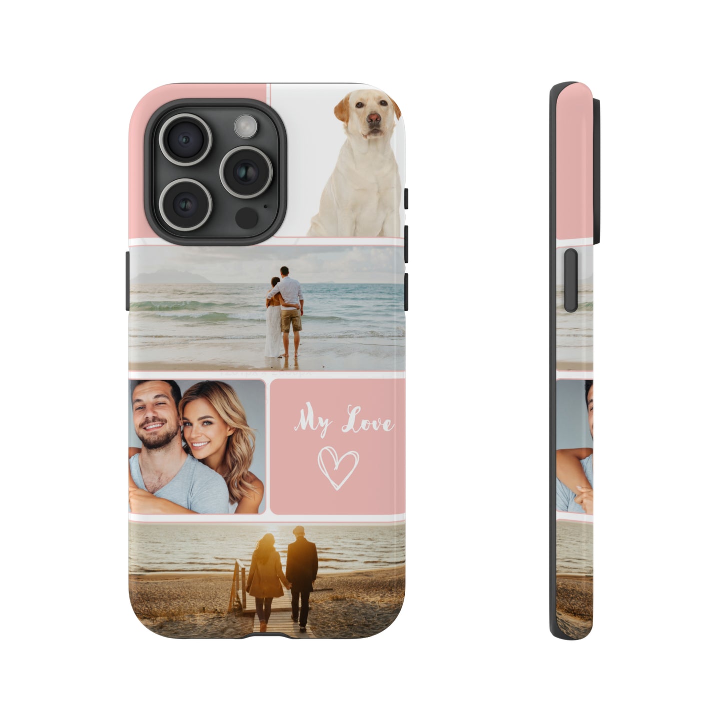 iPhone Personalised Image Case - Pink