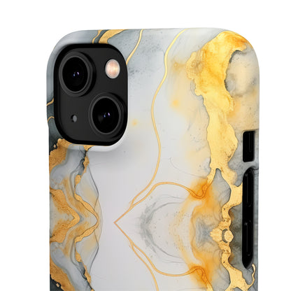 Cee L Colourful Marble Mobile Phone Case Grey