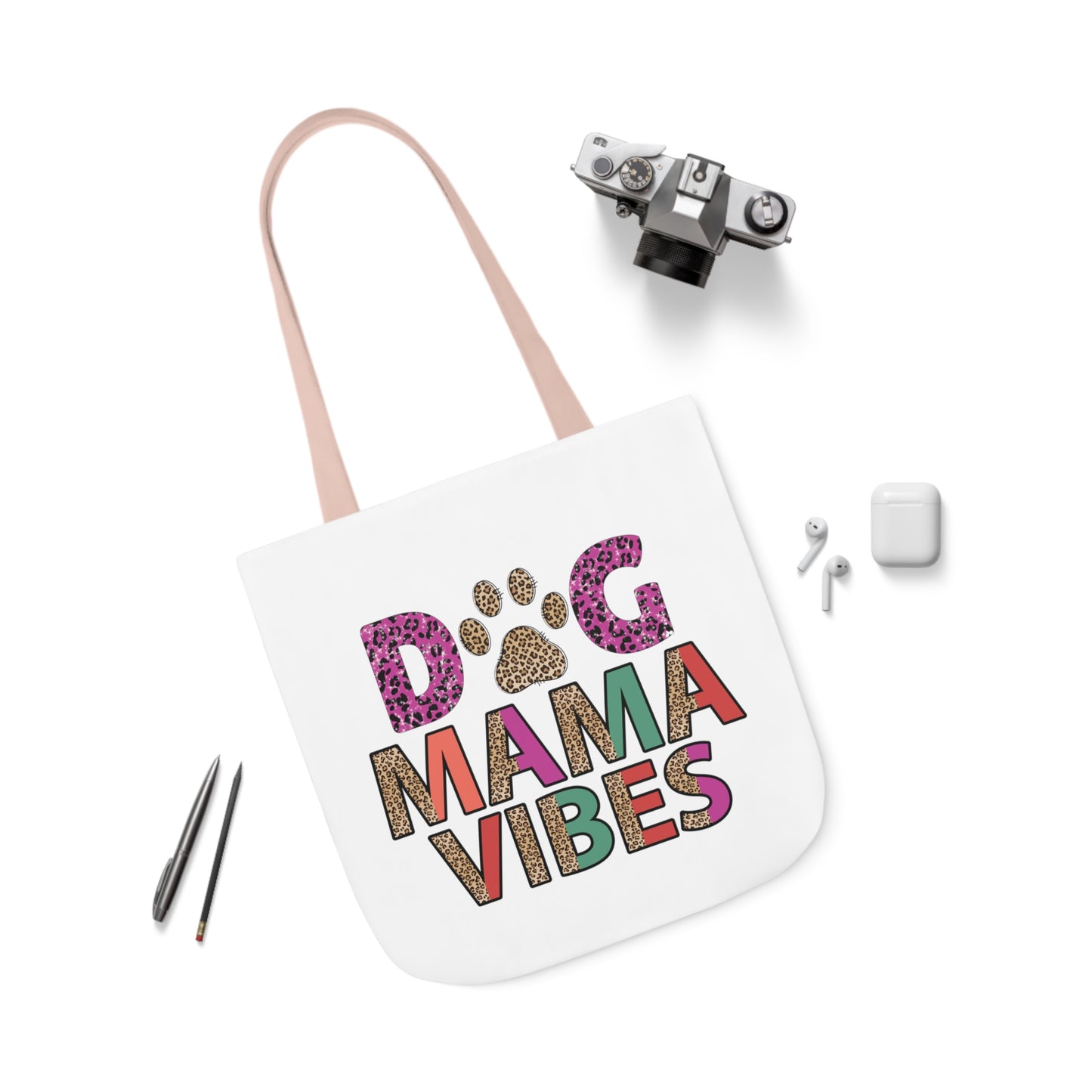 Canvas Tote Bag Dog Mama Gifts for Dog Lovers