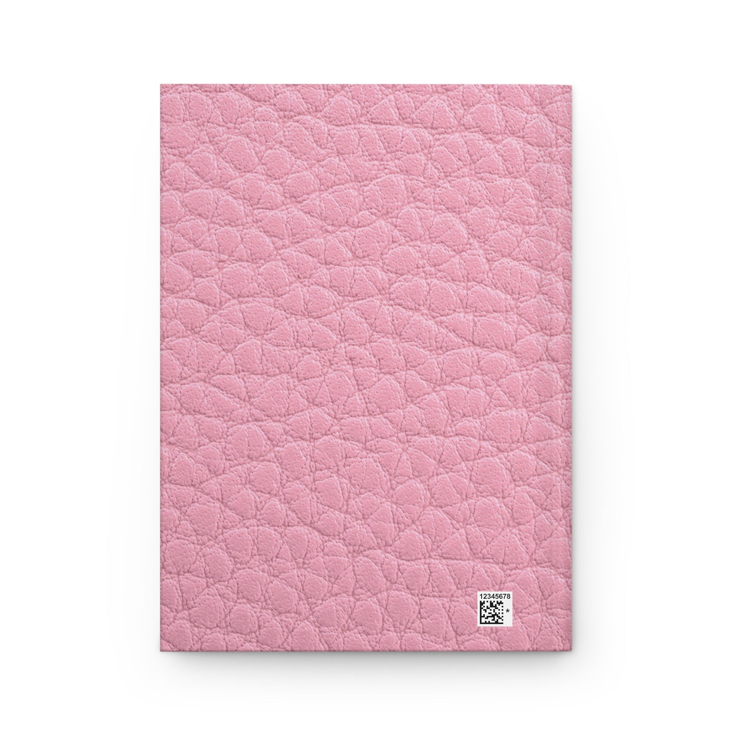 Hardcover Journal Pink Faux Leather