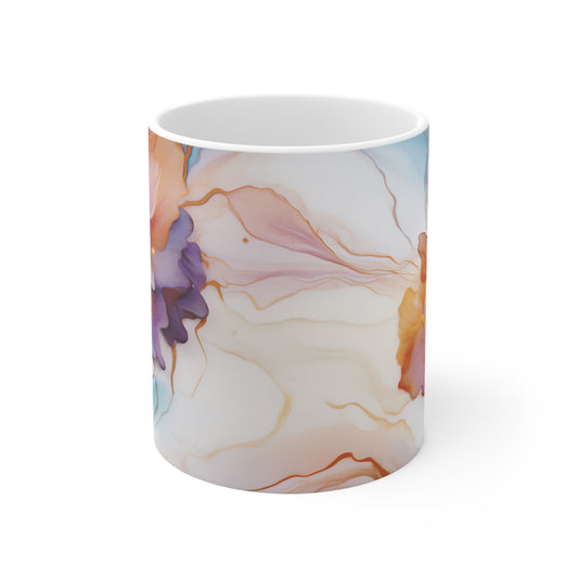 Cee L Pastel Floral Design Mug Gifts for Her Mothers Day 11oz