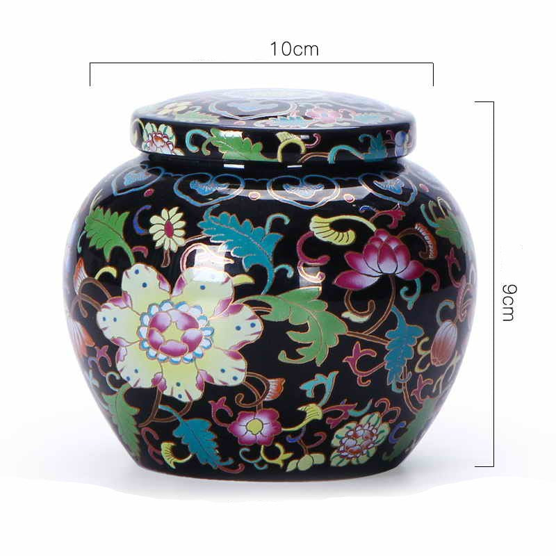 Pet Cremation Urn Funeral Urn for Pet Ashes Ceramics Hand-Painted-Display Burial Urn RIP