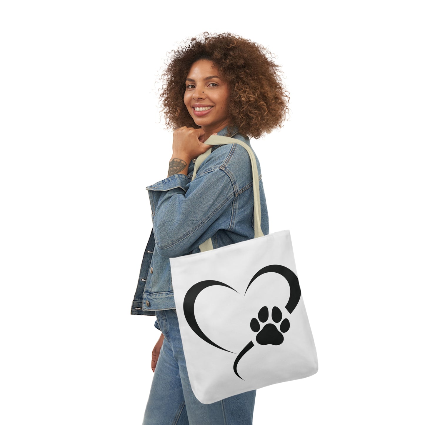 Canvas Tote Bag Dog Love Gifts for Dog Lovers