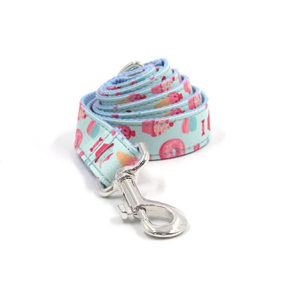 Dog Collar and Lead Set Colourful