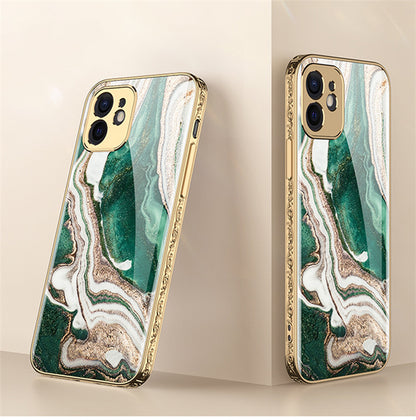 Mobile Phone Shell Embossed Electroplating Phone Case