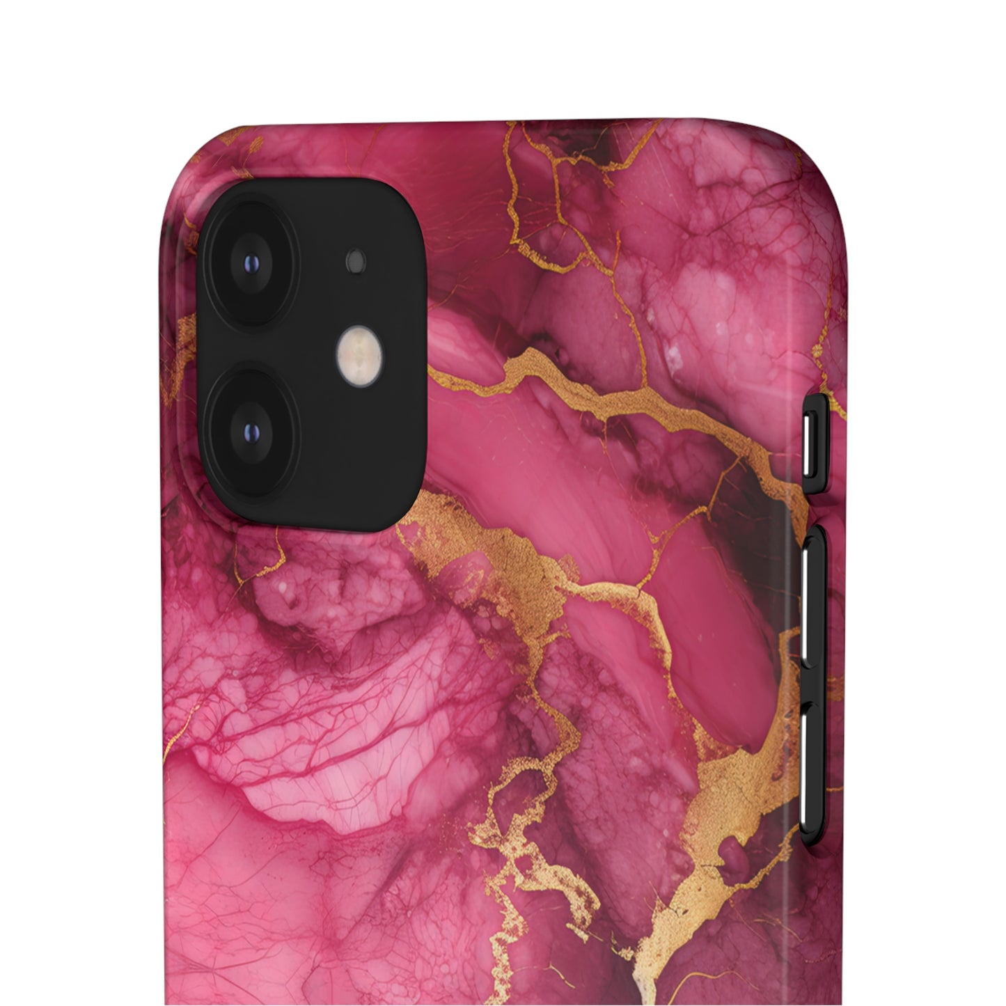 Cee L Colourful Marble Mobile Phone Case Pink