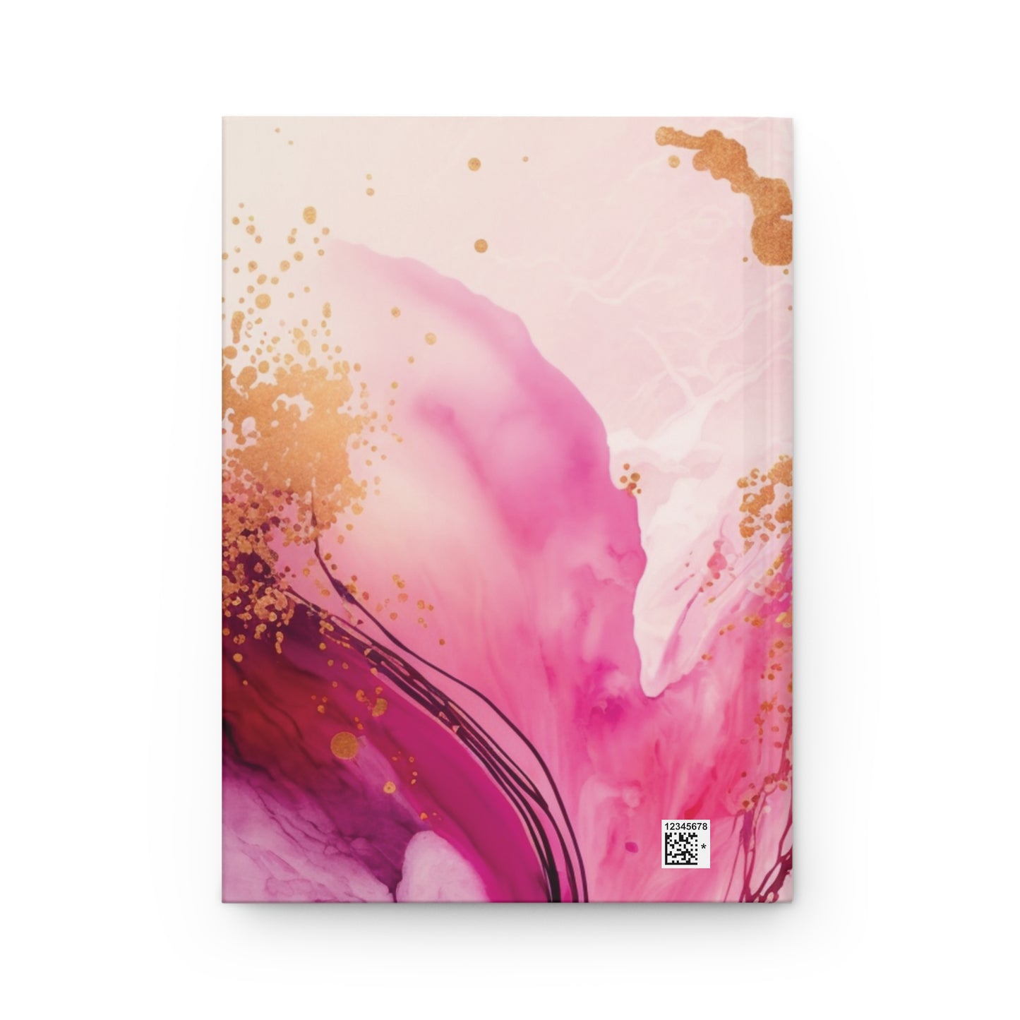 Hardcover Journal Pink Marble