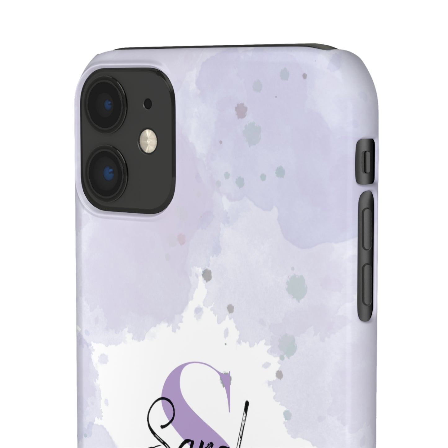 Cee L Personalised Phone Case Monogram Name Mobile Phone Cover Pastel