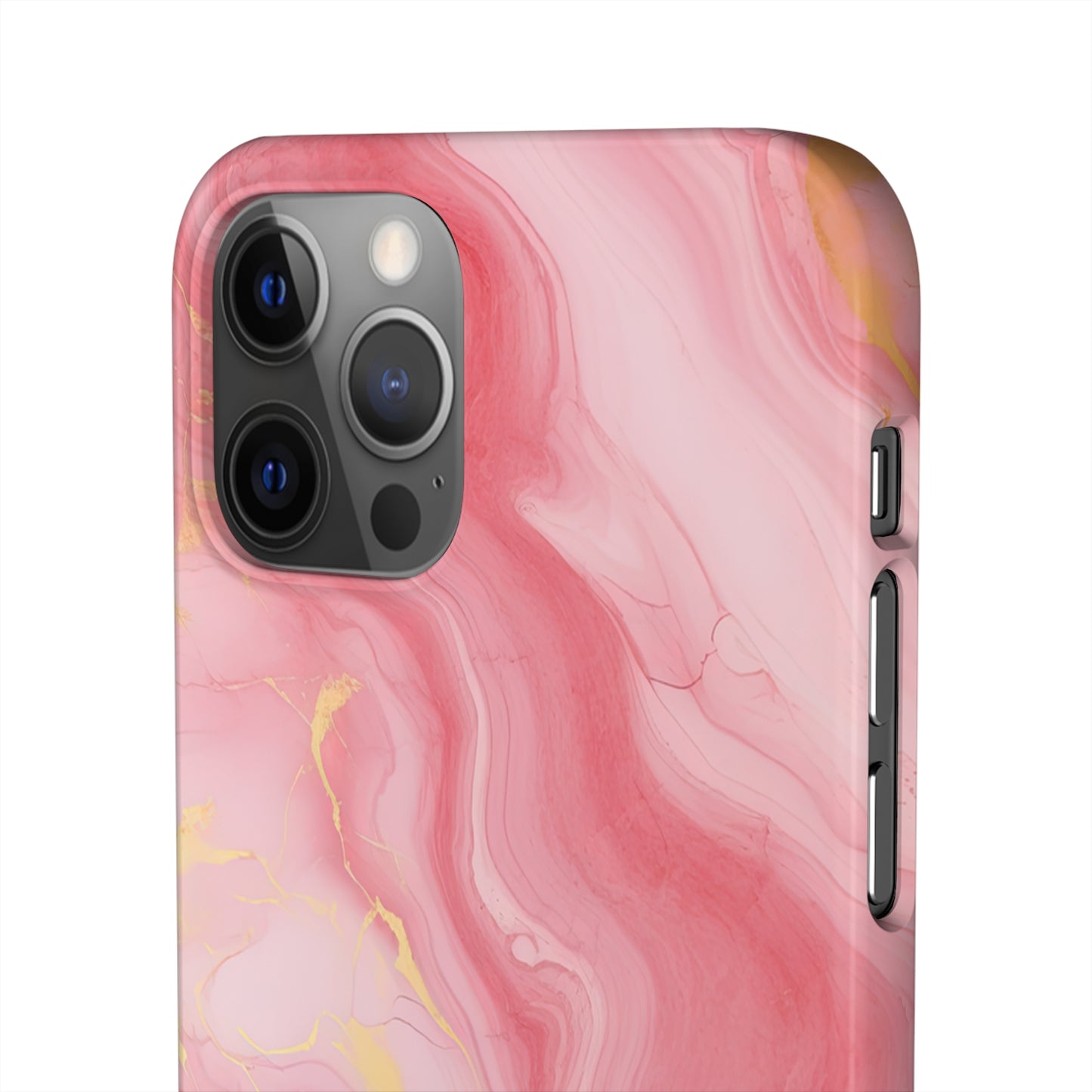 Cee L Colourful Marble Mobile Phone Case Pink