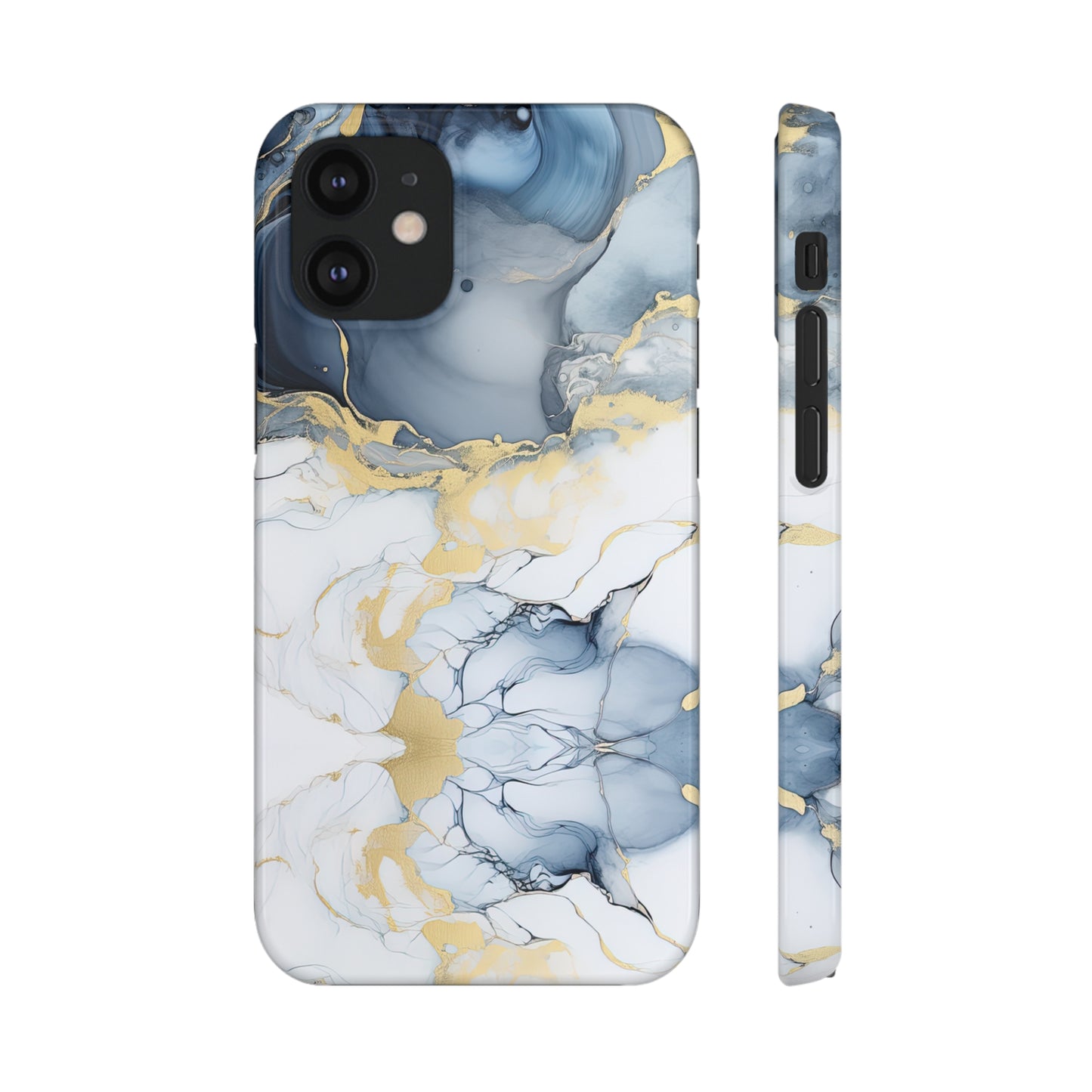 Cee L Colourful Marble Mobile Phone Case Blue