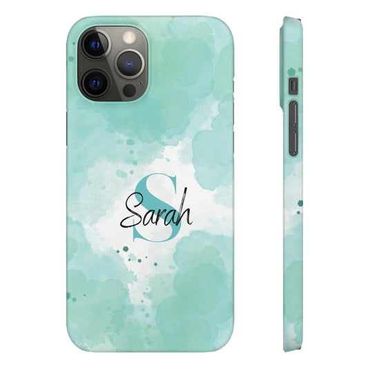 Cee L Personalised Phone Case Monogram Name Mobile Phone Cover Pastel