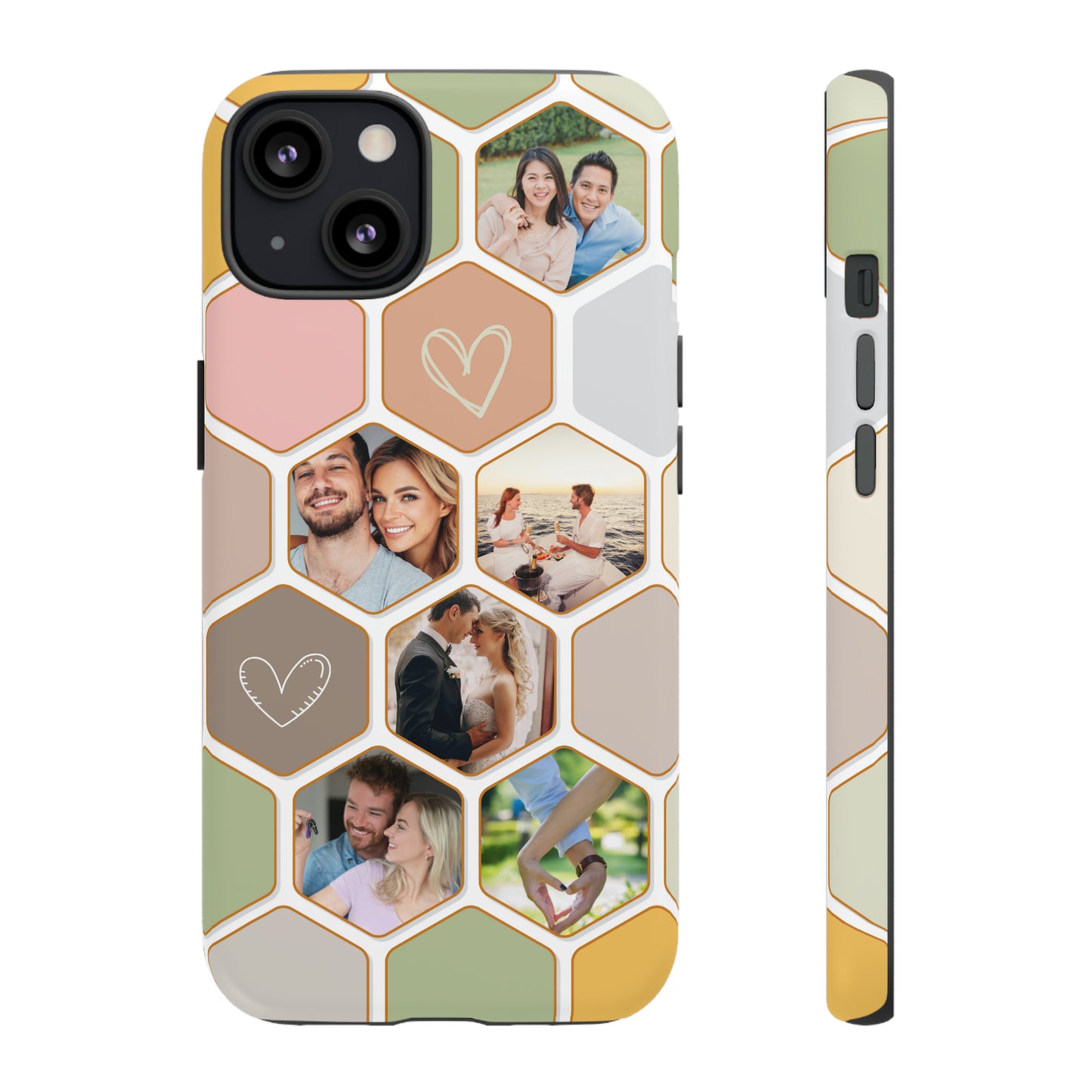 Mobile Phone  Personalised Hex Case