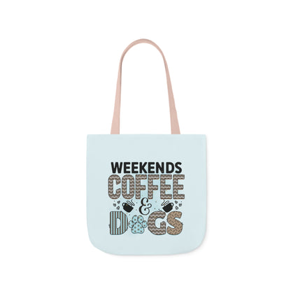 Canvas Tote Bag Dog Lover Designs