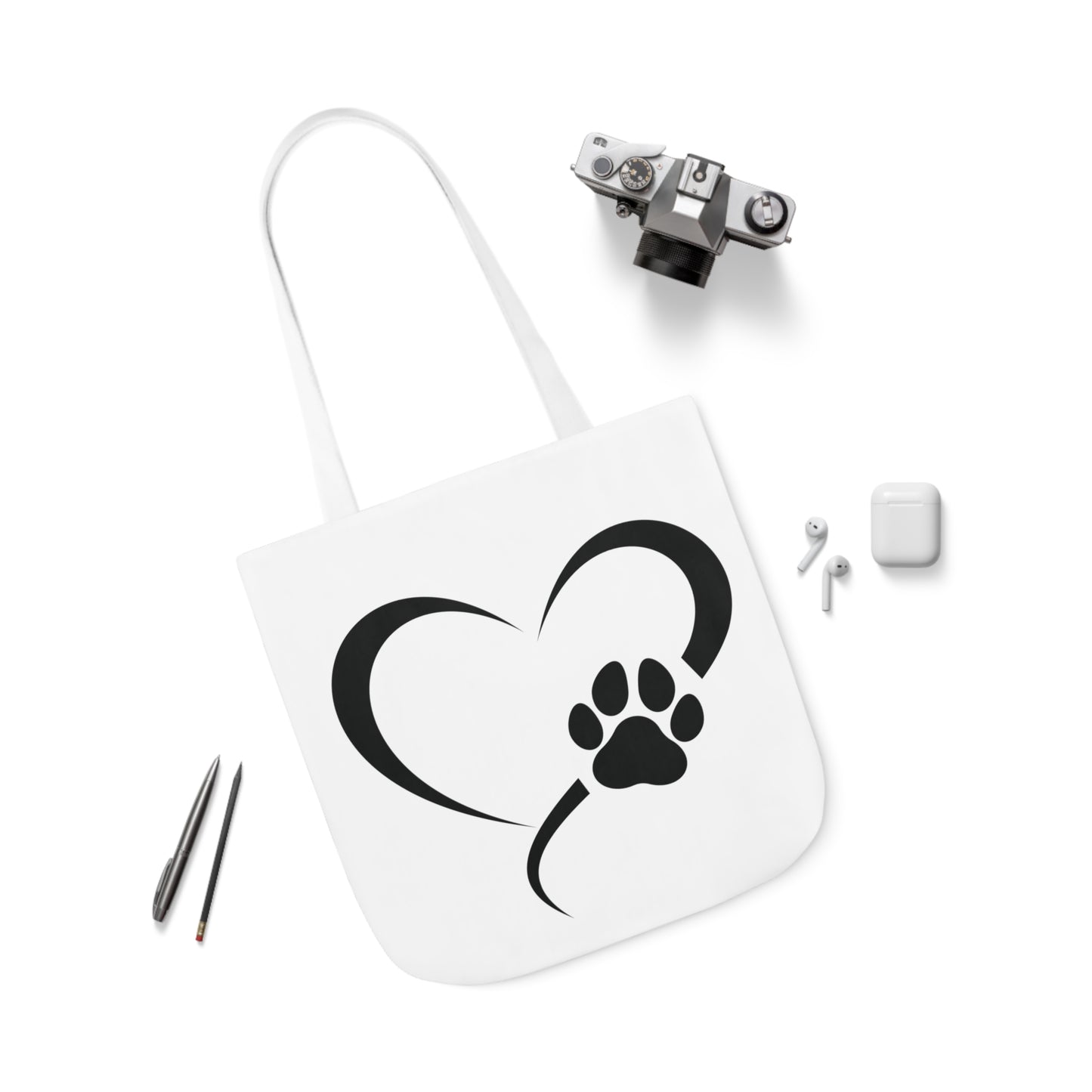 Canvas Tote Bag Dog Love Gifts for Dog Lovers