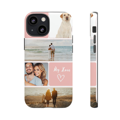 iPhone Personalised Image Case - Pink