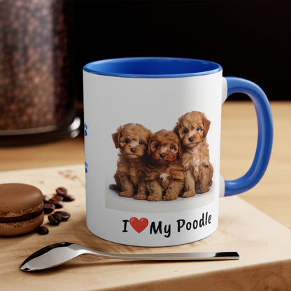 Poodle Puppy Pet Mug Name Custom Dog Mug Dog Coffee Cup Personalized Pet Mugs Dog Mom Mug Dad Mug New Dog Mug Mothers Day