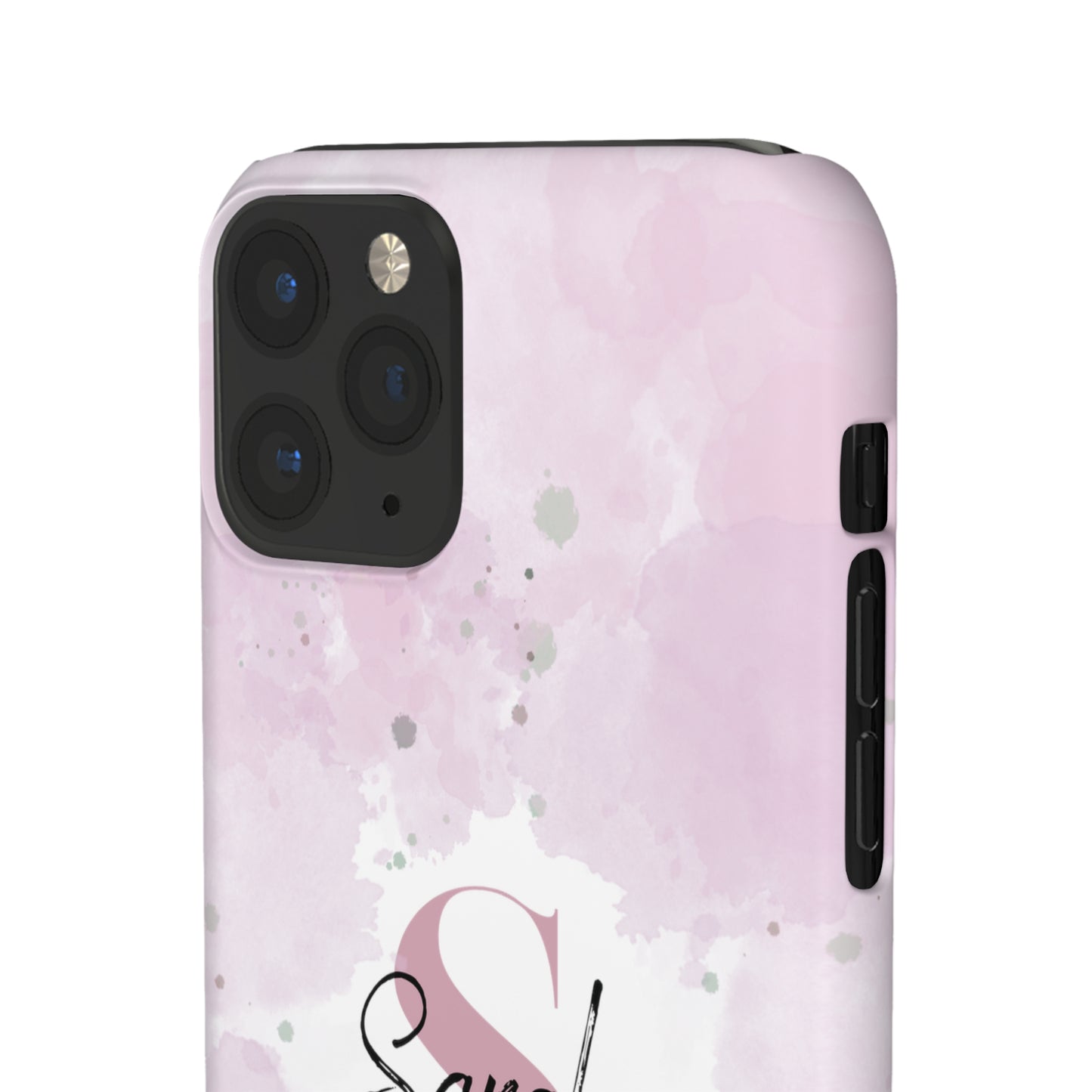 Cee L Personalised Phone Case Monogram Name Mobile Phone Cover Pastel