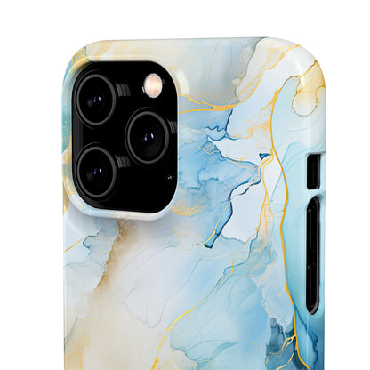 Cee L Colourful Marble Mobile Phone Case Blue