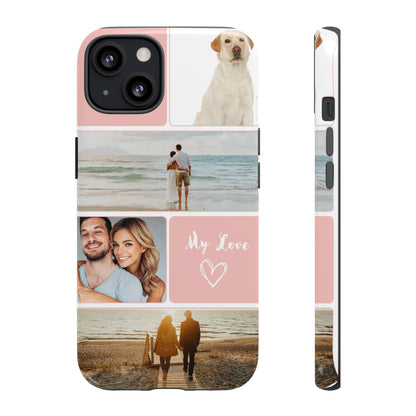 iPhone Personalised Image Case - Pink