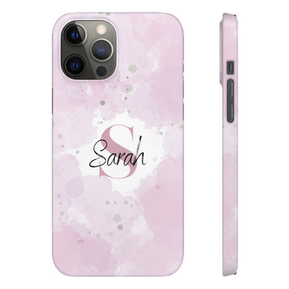 Cee L Personalised Phone Case Monogram Name Mobile Phone Cover Pastel