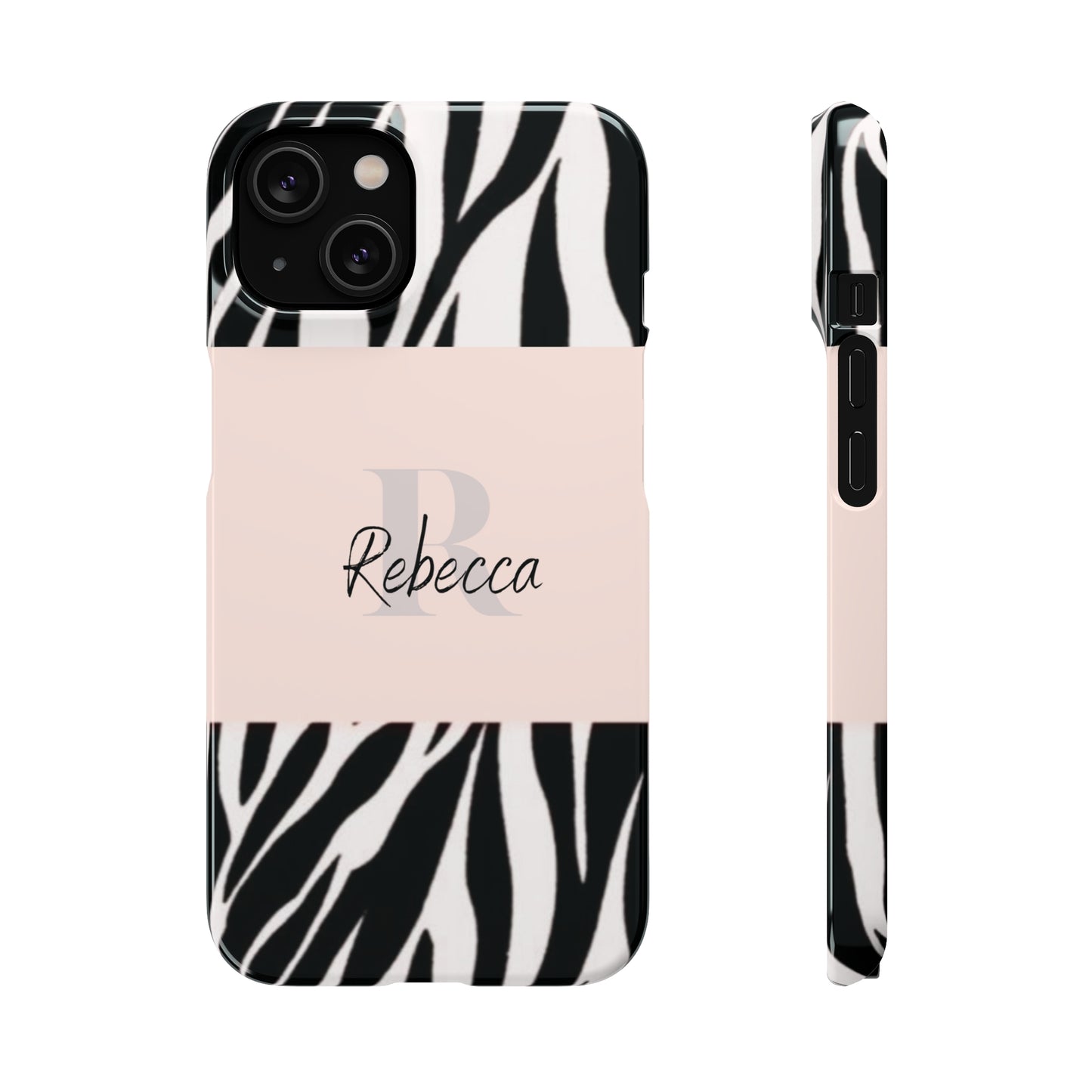 Personalised Phone Case Monogram Name Mobile Phone Cover