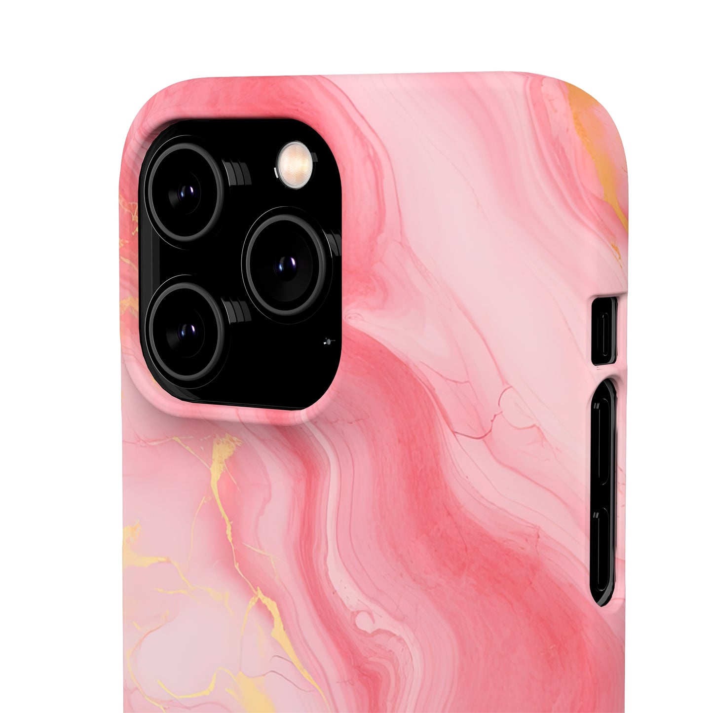 Cee L Colourful Marble Mobile Phone Case Pink