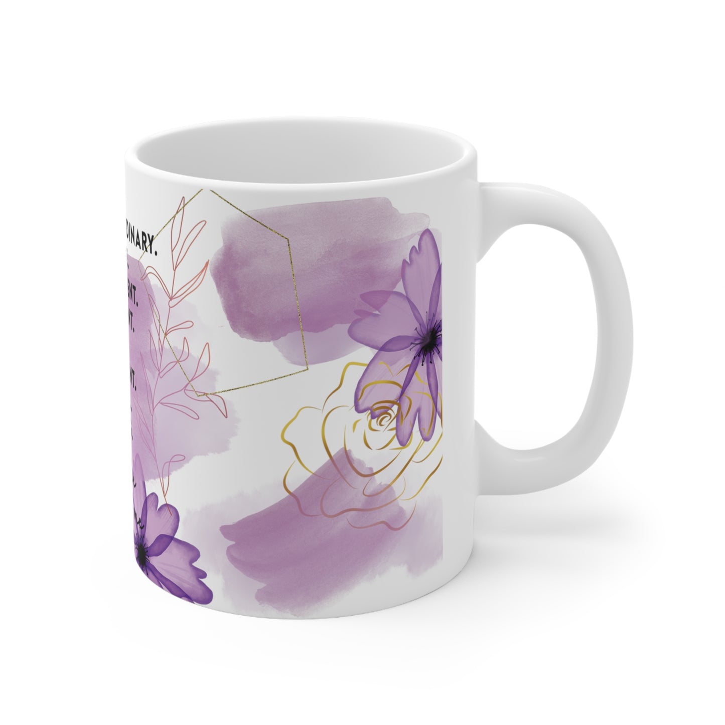 Cee L Positive Affirmations She is Fierce Mug Gifts for Her Mothers Day 11oz