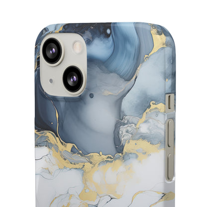 Cee L Colourful Marble Mobile Phone Case Blue